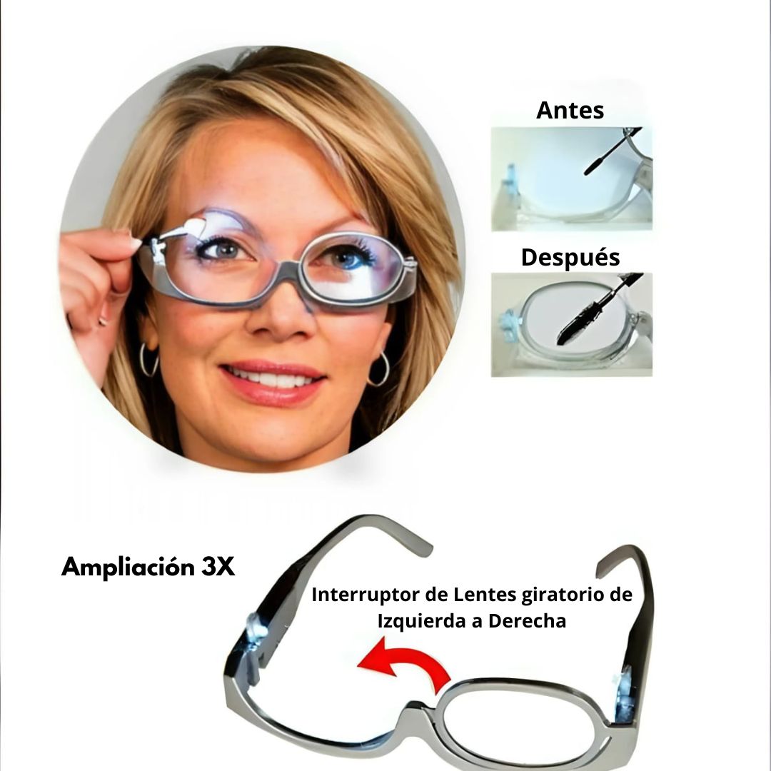 Lentes de Maquillaje Giratorias